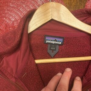 Patagonia burnt sienna Fleece Jacket